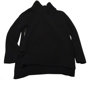 Vince Turtleneck Sweater with Zippered Sides